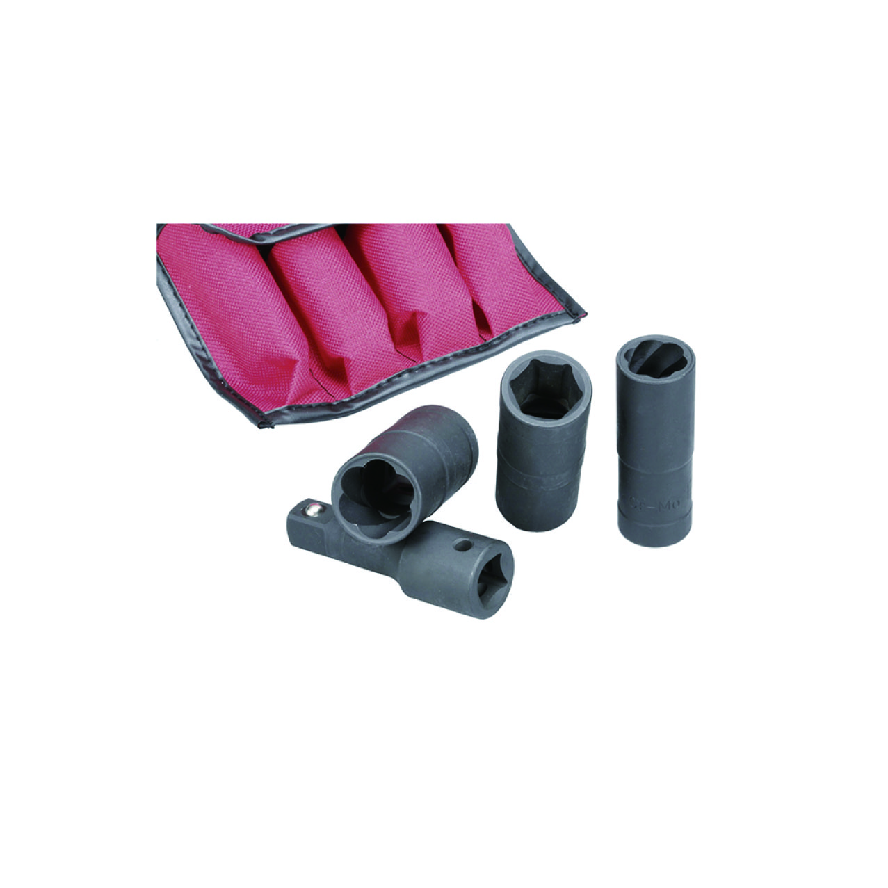 4pcs Wheel Nut Removal Socket Set